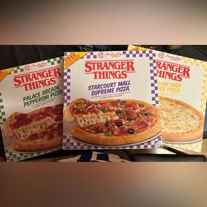 Stranger things Pizza box